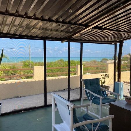 Casa Ibiza Celestun Villa Bagian luar foto
