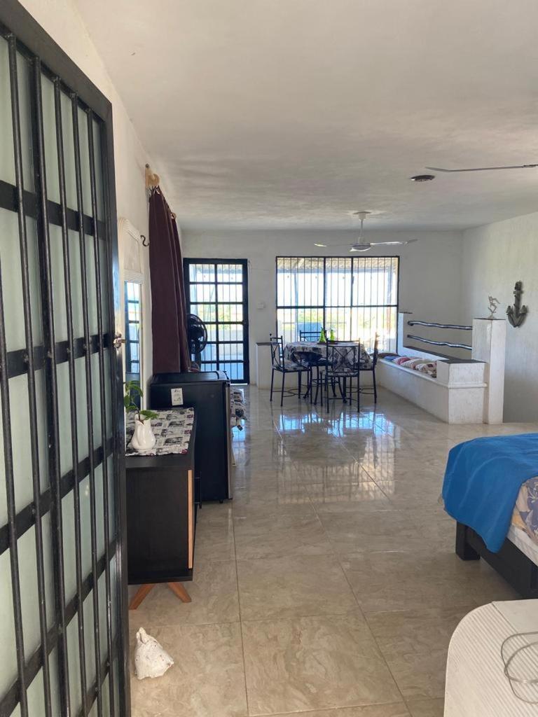 Casa Ibiza Celestun Villa Bagian luar foto