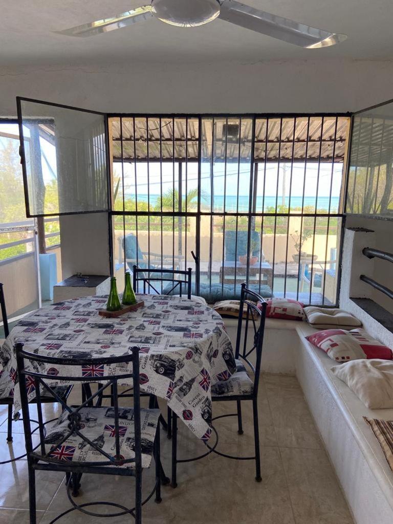 Casa Ibiza Celestun Villa Bagian luar foto