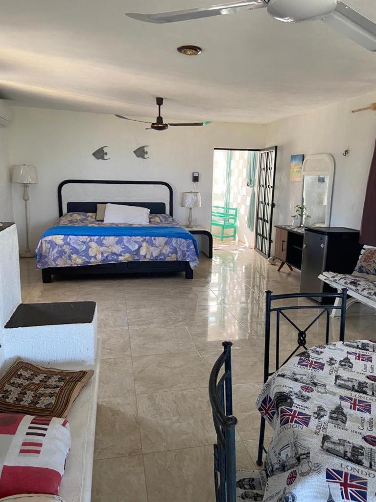 Casa Ibiza Celestun Villa Bagian luar foto